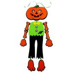 Apli Krapli Skeleton Pumpkin Decoration