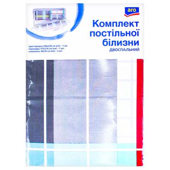 Комплект постільної білизни Aro двоспальний - купити, ціни на METRO - фото 1