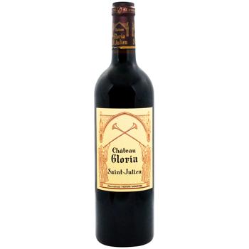 Вино Chateau Gloria красное сухое 13% 0,75л