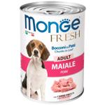 Корм вологий Monge Fresh зі свининою для собак всіх порід 400г