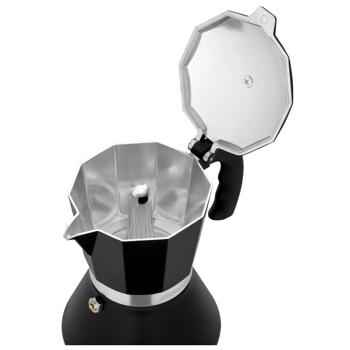 Ardesto Gemini Trento Black Geyser Coffee Maker 6 cups - buy, prices for MegaMarket - photo 2