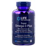 Риб'ячий жир Life Extension Super Omega-3 Plus 120 гелевих капсул