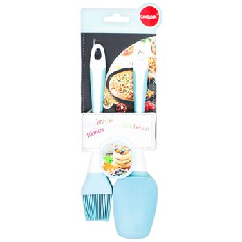 Culinary Silicone Spatula and Brush 25.5*22cm - buy, prices for COSMOS - photo 2