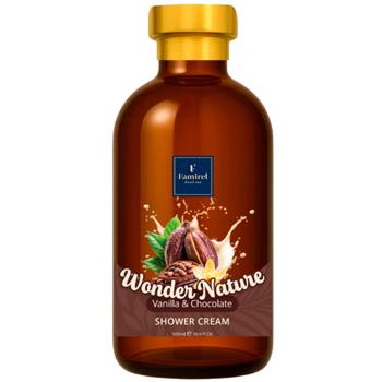 Крем-гель для душа Famirel Wonder Nature Vanilla&Chocolate 500мл - купить, цены на Auchan - фото 1