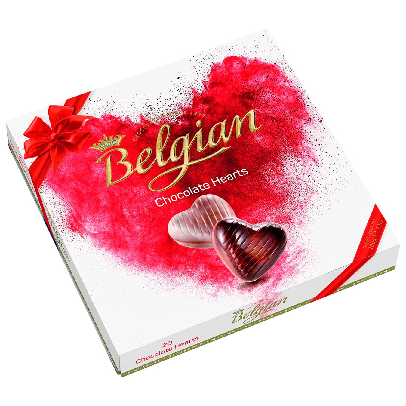

Конфеты Belgian Chocolate Hearts 200г