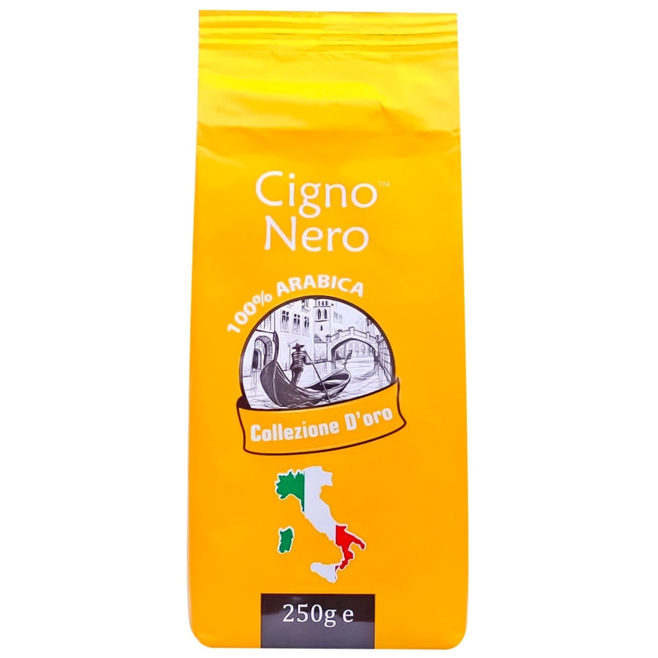 

Кофе Cigno Nero Collezione D'orо в зернах 250г