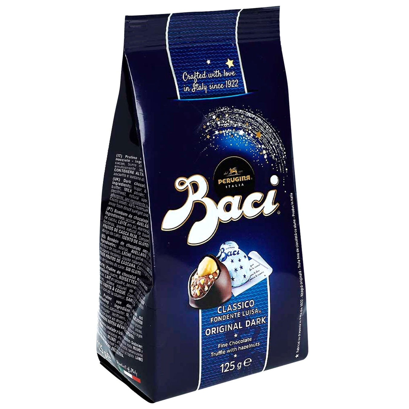 

Цукерки Perugina Baci Bag Original Dark праліне 125г