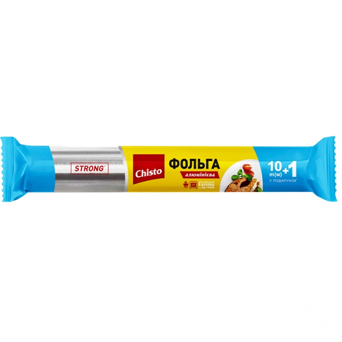 

Фольга Chisto Strong алюминиевая для пищевых продуктов 11м