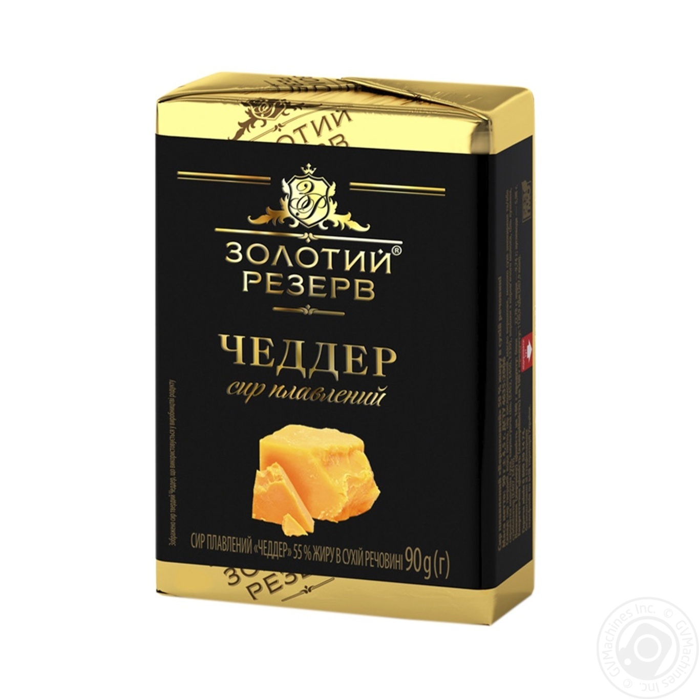 

Сыр плавленый Золотой Резерв Чеддер 55% 90г