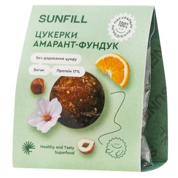Sunfill Amaranth-Hazelnut Candies with Protein 73g - buy, prices for Grono - photo 1