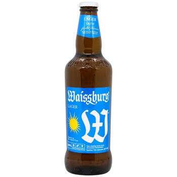 Пиво Уманьпиво Waissburg Lager светлое 4,7% 0,5л - купить, цены на  - фото 2