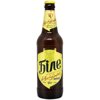 Chernigivske Bile Unfiltered Blonde Beer 4.8% 0.5l - buy, prices for Vostorg - photo 1