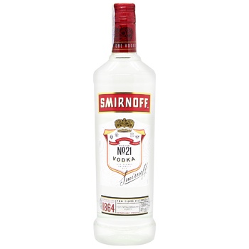 Горілка Smirnoff Red №21 40% 0,75л