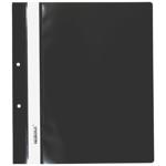 Папка-швидкозшивач Norma з перфорацією чорна А5