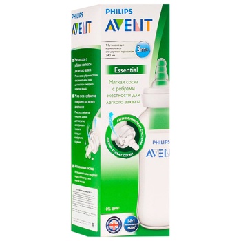 Бутылочка Philips Avent с соской 240мл 3м+ - купить, цены на - фото 2