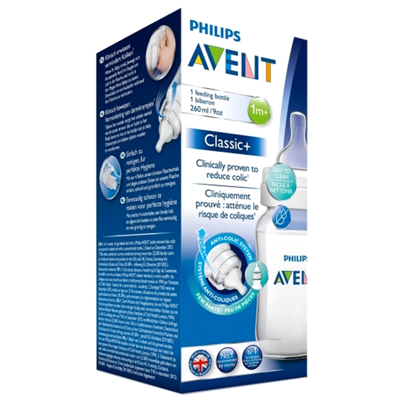 

Бутылочка Avent Classic+ 260мл