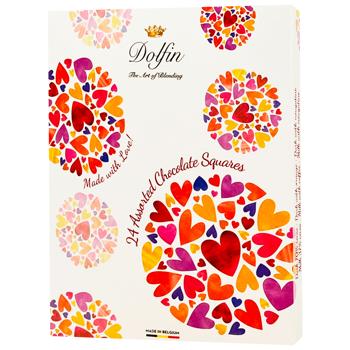Конфеты Dolfin Love шоколадные ассорти 108г