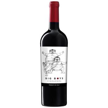 Вино Mare Magnum Big Boys Zinfandel червоне сухе 14,5% 0,75л