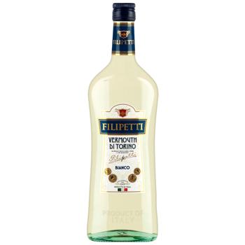 Вермут Filipetti Perlino Vermouth Bianco 14,8% 1л