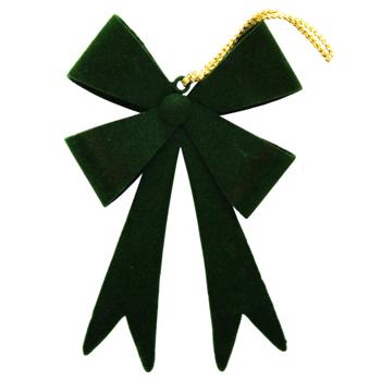 Підвіска Бант червоний/зелений 12,3х1,2х9см - купити, ціни на - фото 2