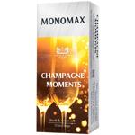 Чай черный и зеленый Monomax Брызги шампанского 1,5г*25шт