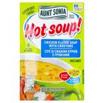 Суп курячий Тьотя Соня Гарячий супчик з грінками 15г