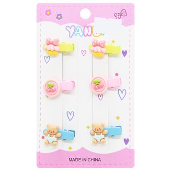 Hair Clips 6pcs 3727-12 - buy, prices for COSMOS - photo 2