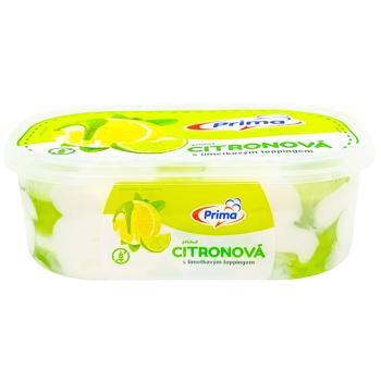 Мороженое Prima Лимонное с лаймом 510г