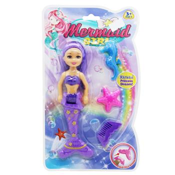 Кукла русалка 18см QT240424377 - купить, цены на КОСМОС - фото 2