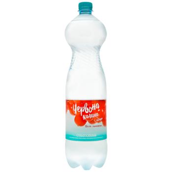 Вода мінеральна Червона калина Лагідна слабогазована 1,5л - купити, ціни на КОСМОС - фото 1