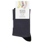 V&T Sport Ribbed Children's Socks s.18-20 Grey