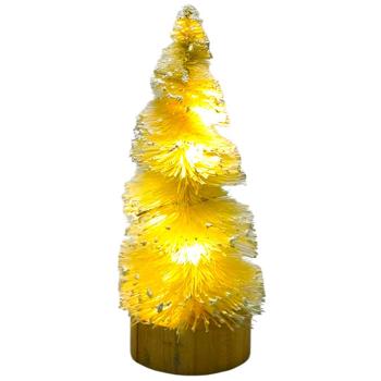 Koopman Artificial Christmas Tree with Backlight 15cm Cream