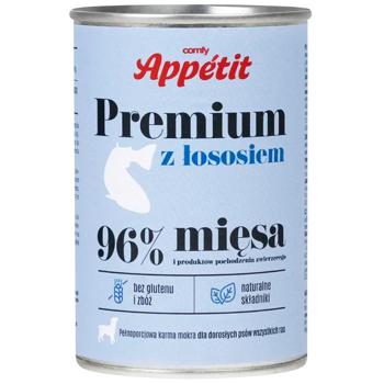 Comfy Appetit Premium Wet Food with Salmon for Dogs of All Breeds 400g