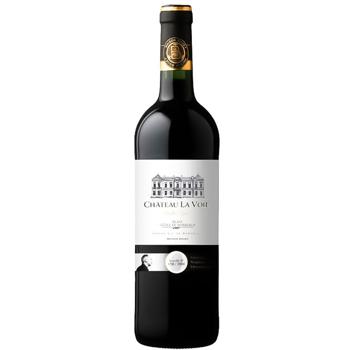 Chateau La Voie Merlot Red Dry Wine 13.5% 0.75l - buy, prices for COSMOS - photo 1