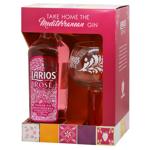 Джин Larios Rose 37,5% 0,7л з келихом
