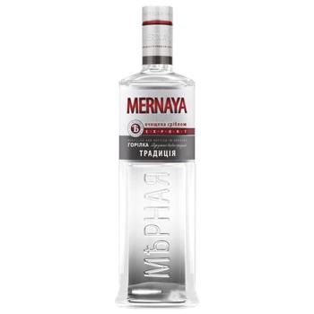 Mernaya Tradition Vodka 40% 0.5l - buy, prices for Chudo Market - photo 1