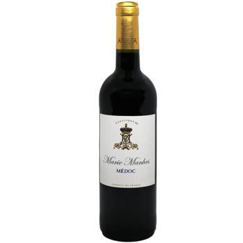 Classique de Marie Manhes AOC Medoc Red Dry Wine 12.5% 0.75l - buy, prices for Auchan - photo 1