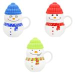 Snowman Mug in Assortment340ml 8030-291