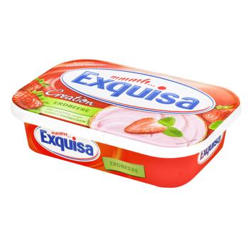 Exquisа Cream Cheese with Strawberry 200g - buy, prices for Auchan - photo 1