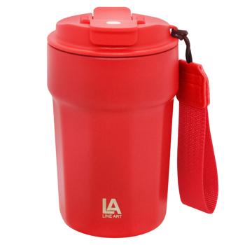 Line Art Comfy Red Thermal Mug 380ml - buy, prices for Za Raz - photo 5