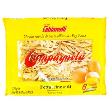 Макаронные изделия Fabianelli Фетучини яичные 250г - купить, цены на КОСМОС - фото 1