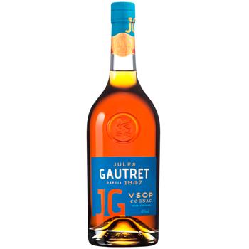 Коньяк Jules Gautret VSOP 40% 0,7л - купить, цены на WINETIME - фото 1