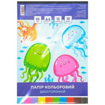 Colored Double-Sided Paper A4 10/10