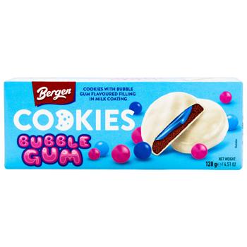 Печенье Bergen Cookies Bubble Gum 128г - купить, цены на - фото 3