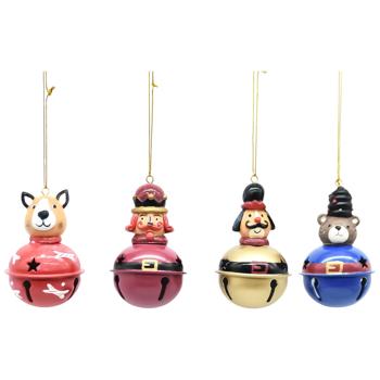 Підвіска Actuel Дзвіночок 5х8см в асортименті - купити, ціни на Auchan - фото 1