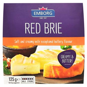 Сыр Emborg Red Brie 60% 125г - купить, цены на - фото 3