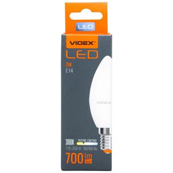 Videx LED Lamp C37e 7W E14 3000K - buy, prices for Auchan - photo 3