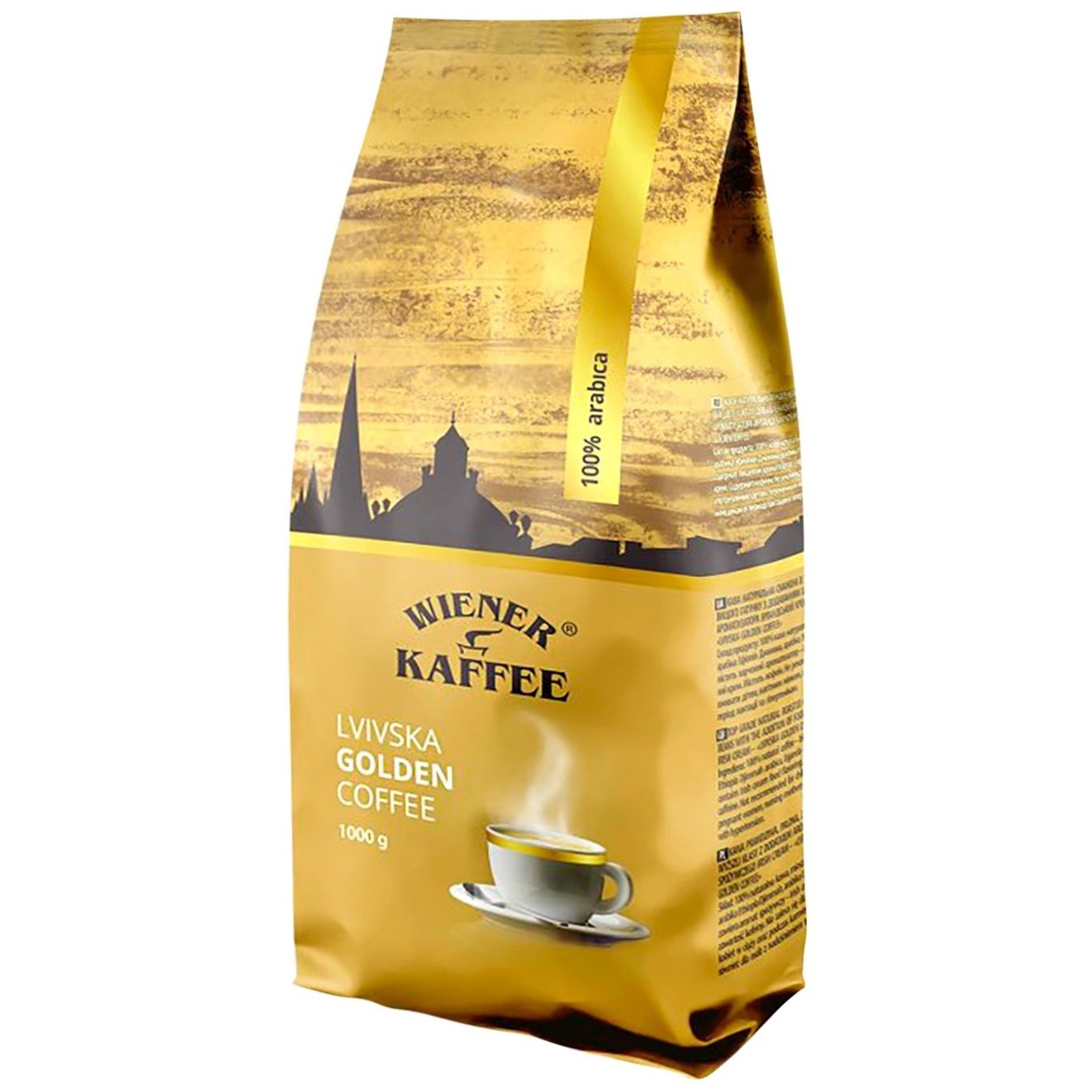 

Кофе Wiener Kaffee Lvivska Golden Coffee в зернах 1кг