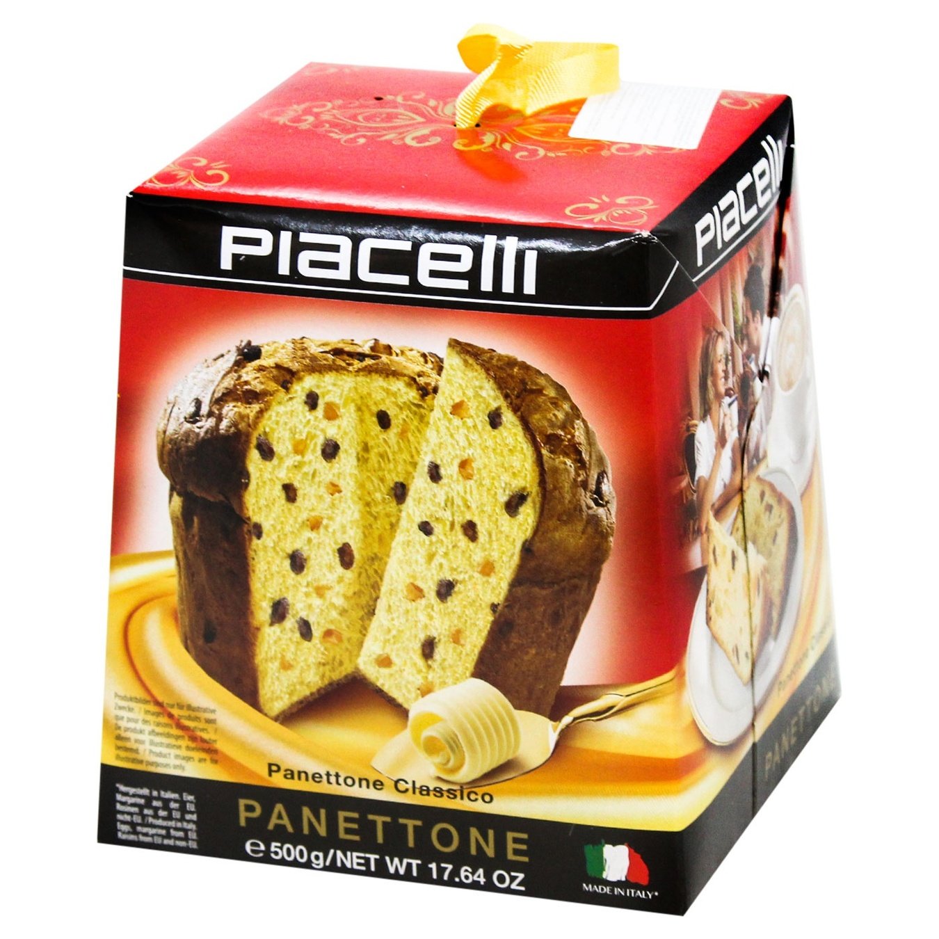 

Кекс Piacelli Panettone классический 500г