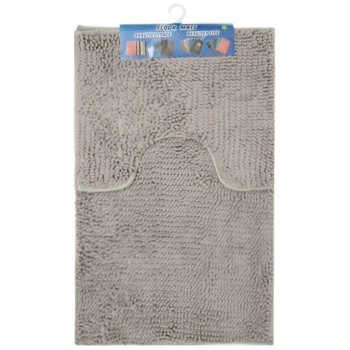 Kornel Bathroom Rug Set Grey 50х80/40х50cm - buy, prices for Tavria V - photo 1